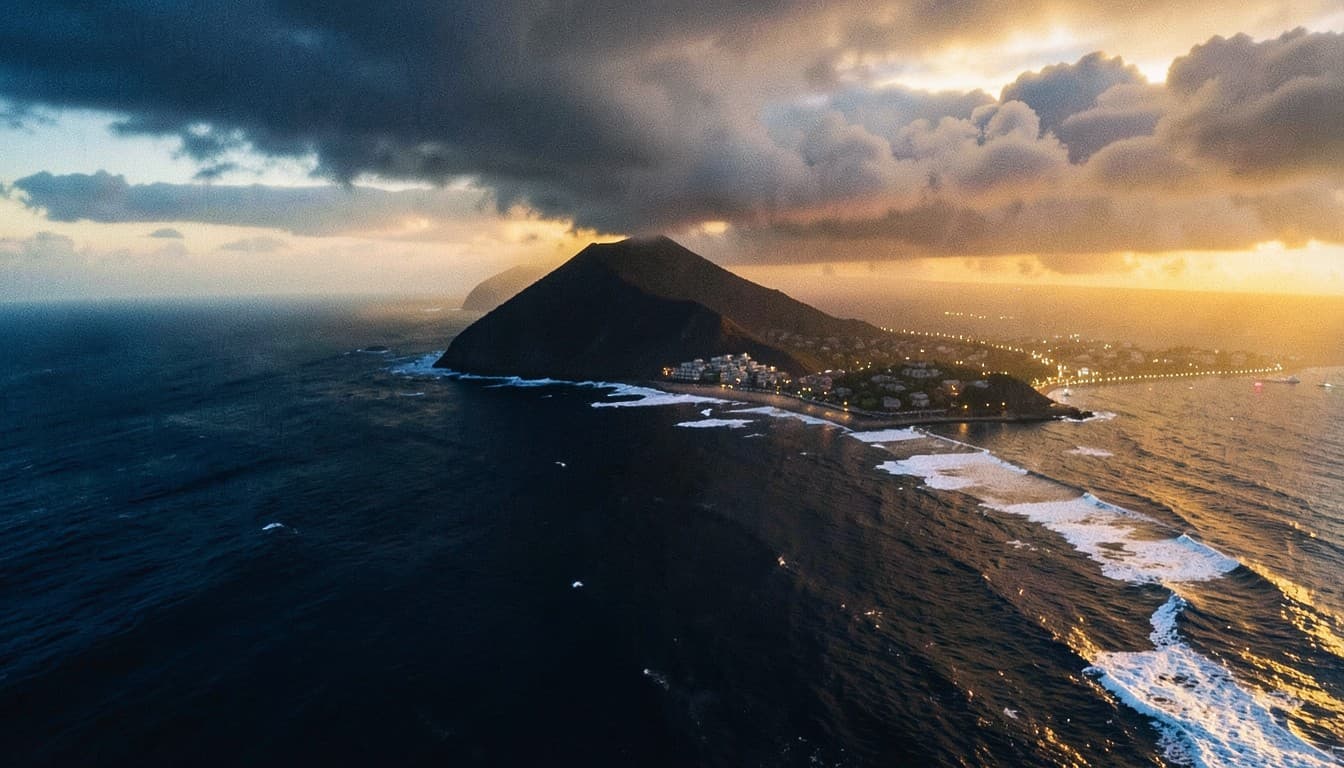 Cape Verde coastline